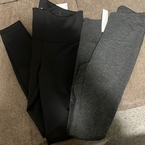 Black & grey leggings